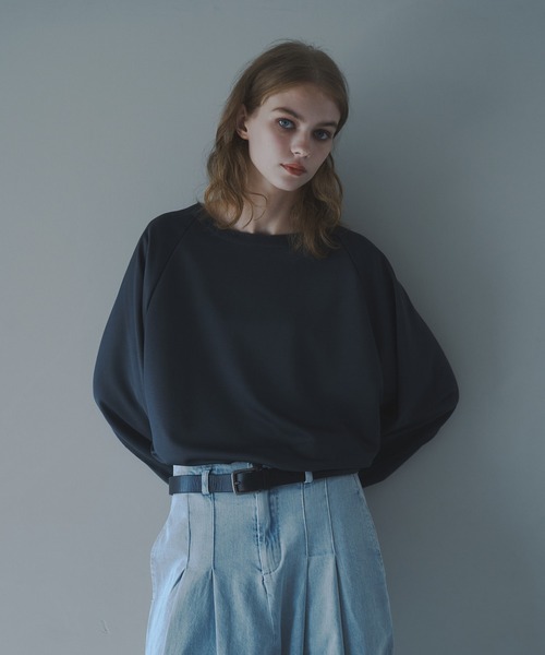 CUT OFF OVERSIZED LONG T-SHIRT - カットオフオーバーサイズロングTシャツ（Tシャツ/カットソー）｜DOOPZ（ドープス）