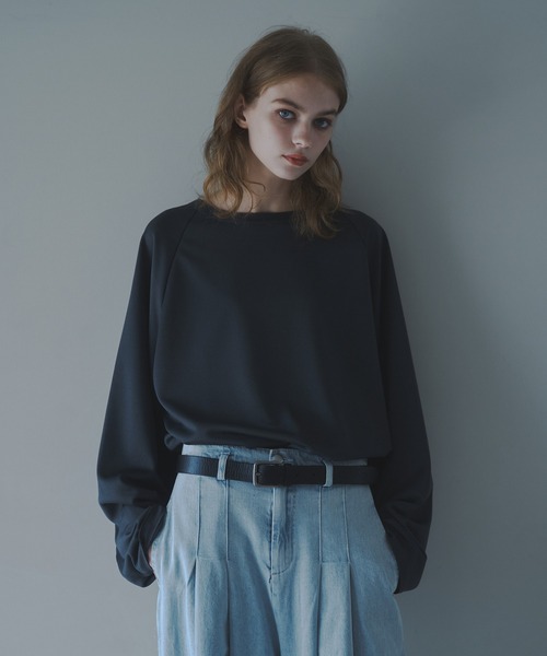 CUT OFF OVERSIZED LONG T-SHIRT - カットオフオーバーサイズロングTシャツ（Tシャツ/カットソー）｜DOOPZ（ドープス）