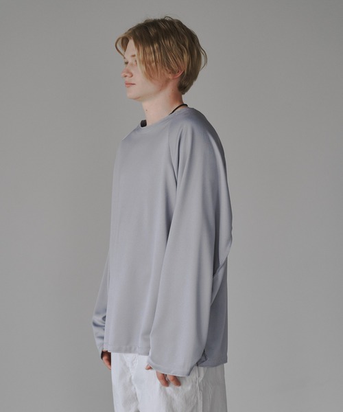 CUT OFF OVERSIZED LONG T-SHIRT - カットオフオーバーサイズロングTシャツ（Tシャツ/カットソー）｜DOOPZ（ドープス）