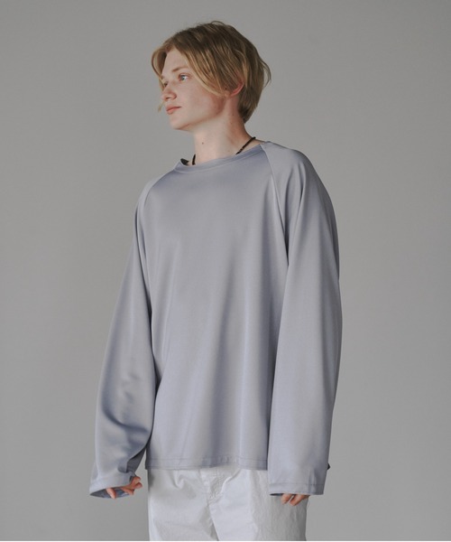 CUT OFF OVERSIZED LONG T-SHIRT - カットオフオーバーサイズロングTシャツ（Tシャツ/カットソー）｜DOOPZ（ドープス）