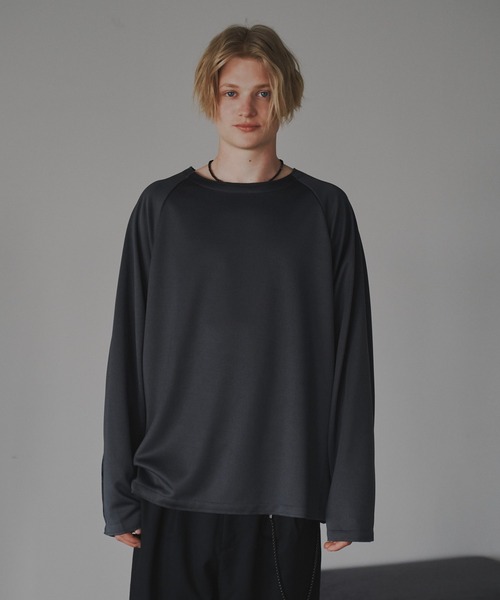 CUT OFF OVERSIZED LONG T-SHIRT - カットオフオーバーサイズロングTシャツ（Tシャツ/カットソー）｜DOOPZ（ドープス）