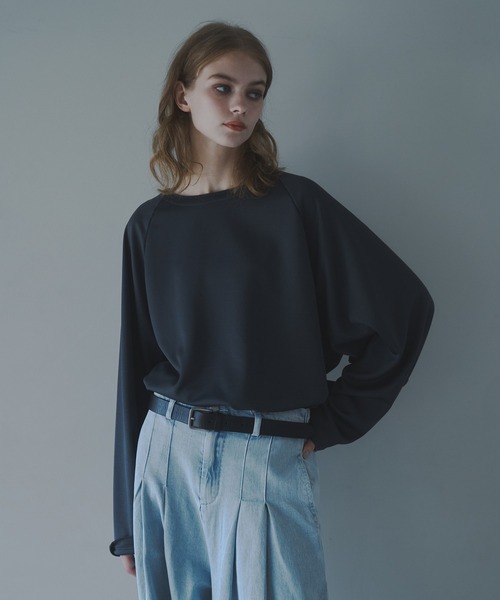 CUT OFF OVERSIZED LONG T-SHIRT - カットオフオーバーサイズロングTシャツ（Tシャツ/カットソー）｜DOOPZ（ドープス）