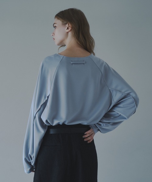 CUT OFF OVERSIZED LONG T-SHIRT - カットオフオーバーサイズロングTシャツ（Tシャツ/カットソー）｜DOOPZ（ドープス）