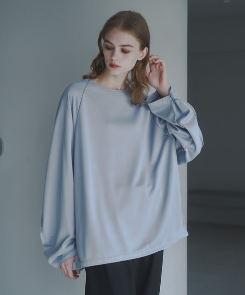 CUT OFF OVERSIZED LONG T-SHIRT - カットオフオーバーサイズロングTシャツ（Tシャツ/カットソー）｜DOOPZ（ドープス）