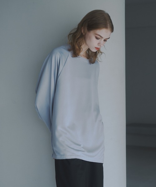 CUT OFF OVERSIZED LONG T-SHIRT - カットオフオーバーサイズロングTシャツ（Tシャツ/カットソー）｜DOOPZ（ドープス）