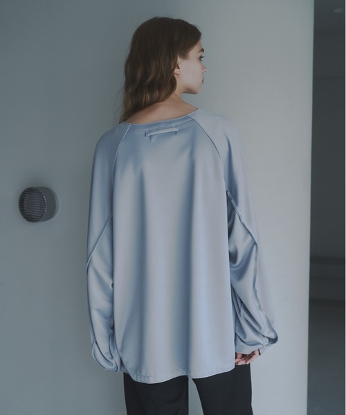 CUT OFF OVERSIZED LONG T-SHIRT - カットオフオーバーサイズロングTシャツ（Tシャツ/カットソー）｜DOOPZ（ドープス）