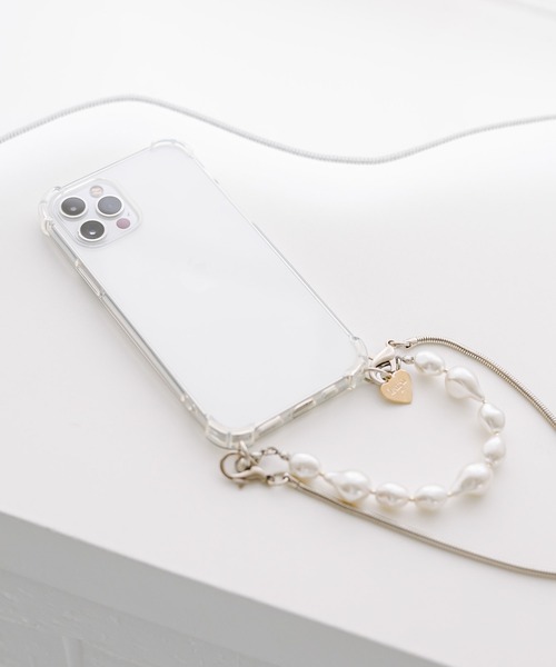 mystic（ミスティック）の「Lara バロックパールスマホショルダー(iphone13pro対応)（スマホケース/カバー・レディース・クリア・ONE SIZE）」の3枚目の写真