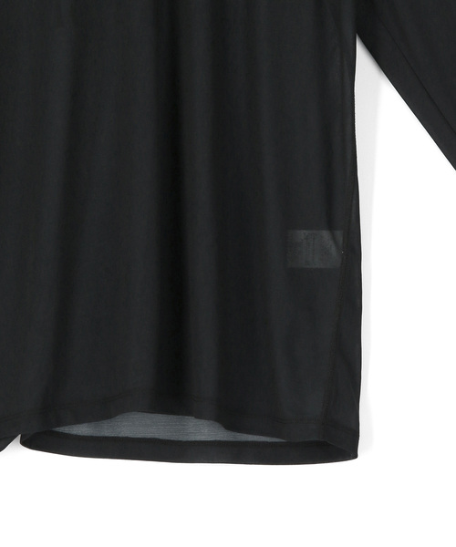 ADAM ET ROPE'（アダムエロペ）の「【WEB限定(一部店舗展開あり)】ロゴプリントシアーT（Tシャツ/カットソー・レディース・ブラック/ホワイト/イエロー・FREE）」の12枚目の写真