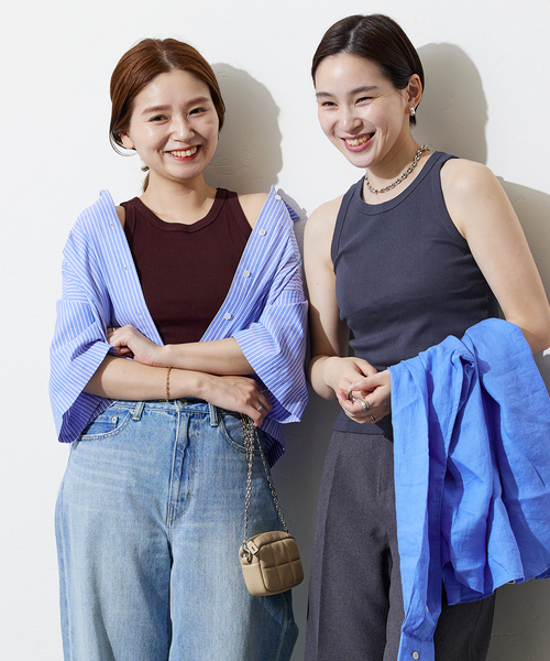 MILLER（ミラー）の「■別注【MILLER/ミラー】*JOURNAL STANDARD アメスリタンク 2Pセット（タンクトップ・レディース・A/B・FREE）」の3枚目の写真