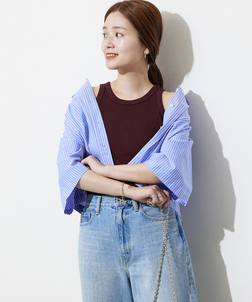 MILLER（ミラー）の「■別注【MILLER/ミラー】*JOURNAL STANDARD アメスリタンク 2Pセット（タンクトップ・レディース・A/B・FREE）」の5枚目の写真