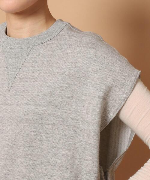 AMERICANA（アメリカーナ）の「◆Americana(アメリカーナ)ノースリーブスウェットベスト（ベスト・レディース・グレー/ブラック・00）」の10枚目の写真