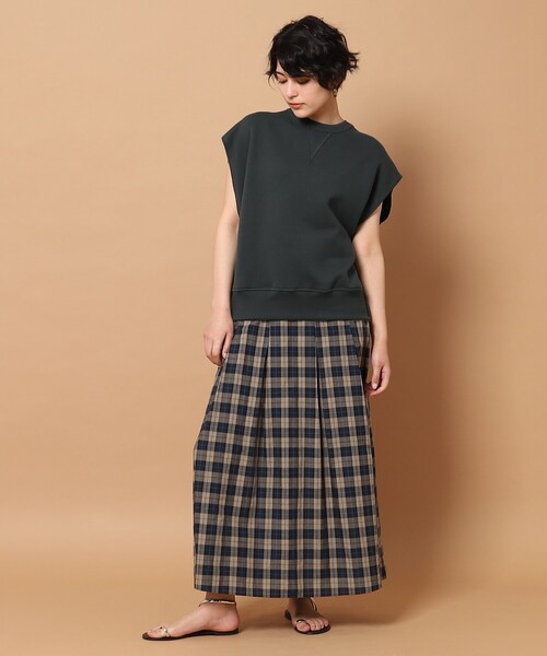 AMERICANA（アメリカーナ）の「◆Americana(アメリカーナ)ノースリーブスウェットベスト（ベスト・レディース・グレー/ブラック・00）」の16枚目の写真