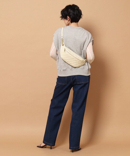 AMERICANA（アメリカーナ）の「◆Americana(アメリカーナ)ノースリーブスウェットベスト（ベスト・レディース・グレー/ブラック・00）」の21枚目の写真