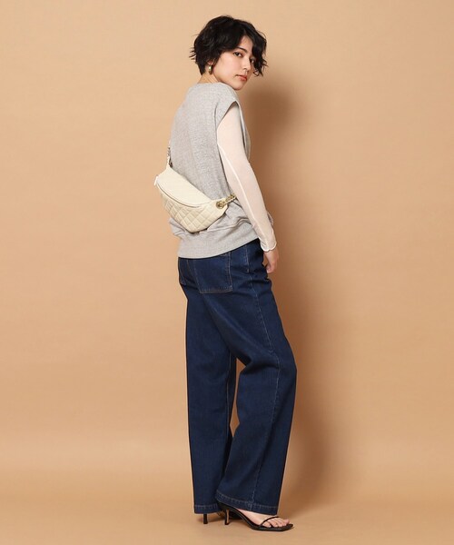 AMERICANA（アメリカーナ）の「◆Americana(アメリカーナ)ノースリーブスウェットベスト（ベスト・レディース・グレー/ブラック・00）」の22枚目の写真