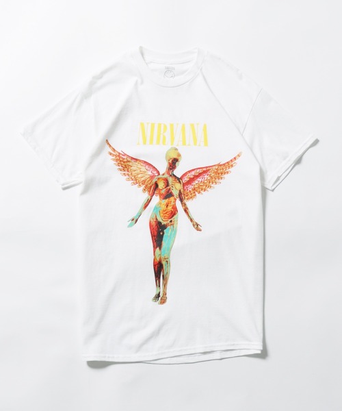 ⭐️未使用品NIRVANA IN UTERO Ｌ/Ｓ TEE USA製☆ ⭐️未使用品NIRVANA IN UTERO L/S TEE USA製☆ - メルカリ