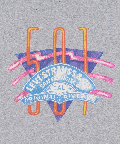 Levi's(リーバイス)の「リーバイス/Levi's グラフィック クラシック Tシャツ グレー 501 SUMMER STARSTRUCK HEATHER GREY(Tシャツ/カットソー・レディース・グレー・M/S/XS)」の7枚目の写真