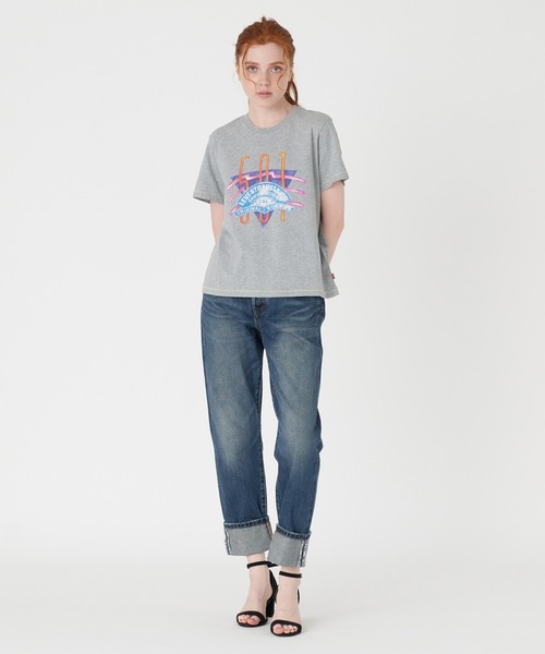Levi's(リーバイス)の「リーバイス/Levi's グラフィック クラシック Tシャツ グレー 501 SUMMER STARSTRUCK HEATHER GREY(Tシャツ/カットソー・レディース・グレー・M/S/XS)」の9枚目の写真