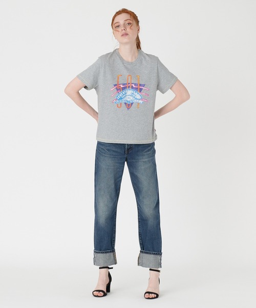 Levi's(リーバイス)の「リーバイス/Levi's グラフィック クラシック Tシャツ グレー 501 SUMMER STARSTRUCK HEATHER GREY(Tシャツ/カットソー・レディース・グレー・M/S/XS)」の10枚目の写真