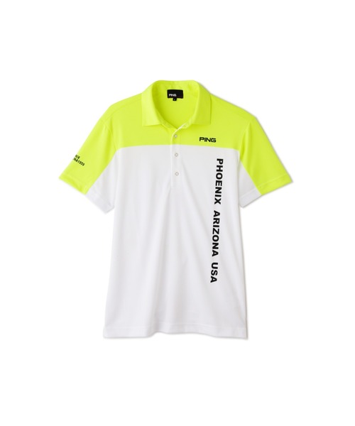 PING（ピン）の「【PING APPAREL】持続冷感 バイカラー 半袖ポロシャツ