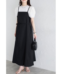 【ZOZO限定】ウエストリボンキャミワンピース