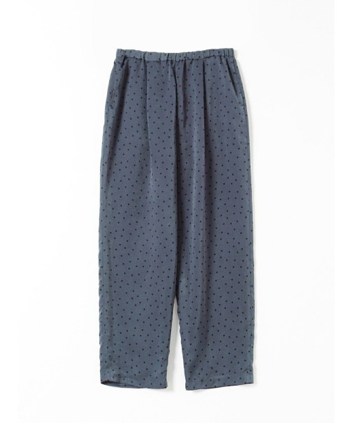 mizuiroind(ミズイロインド)の「mizuiro ind ドットワイドスラックス(スラックス・レディース・ブラック/グレー/ベージュ・2)」の3枚目の写真