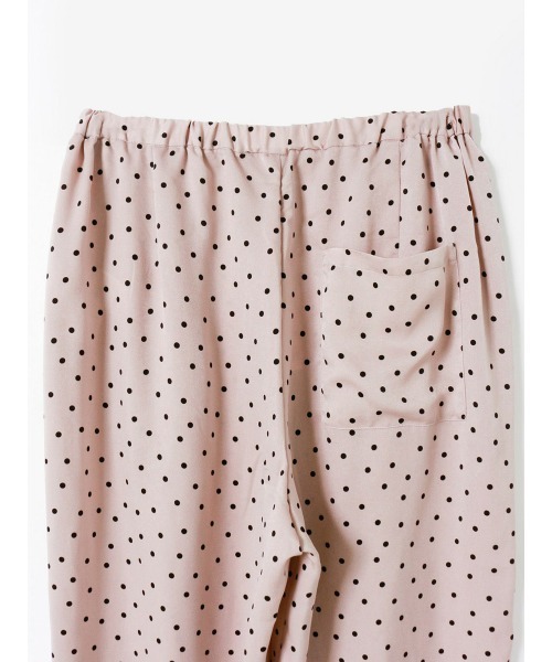 mizuiroind(ミズイロインド)の「mizuiro ind ドットワイドスラックス(スラックス・レディース・ブラック/グレー/ベージュ・2)」の17枚目の写真