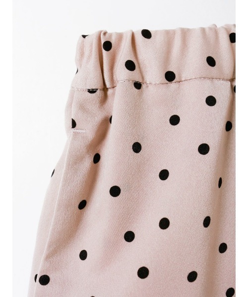 mizuiroind(ミズイロインド)の「mizuiro ind ドットワイドスラックス(スラックス・レディース・ブラック/グレー/ベージュ・2)」の21枚目の写真