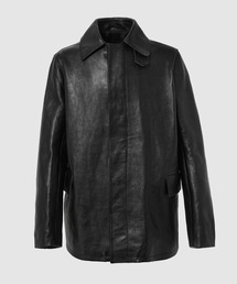 RAF SIMONS（ラフシモンズ）の「Leather short car coat（その他アウター）」
