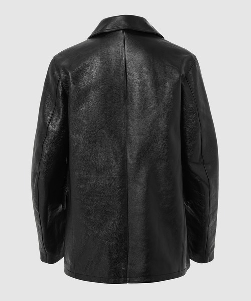 RAF SIMONS(ラフシモンズ)の「Leather short car coat(その他アウター・メンズ・ブラック・44)」の7枚目の写真