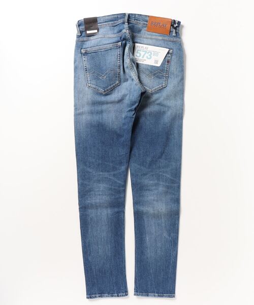 REPLAY(リプレイ)の「WILLBI 10.5 OZ DARK INDIGO STRETCH DENIM(デニムパンツ・メンズ・ブルー系その他/ブルー・31inch/29inch/30inch/32inch/33inch)」の3枚目の写真