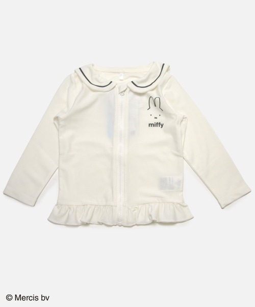 Miffy( ミッフィー)の「miffy / ミッフィー 水着、ラッシュガードセット(水着・キッズ・ピンク・90cm/100cm/110cm)」の2枚目の写真