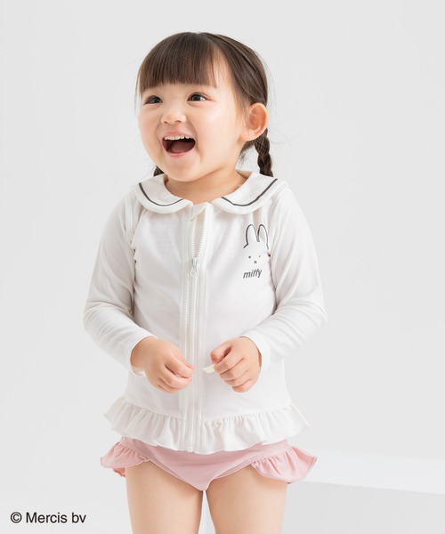 Miffy( ミッフィー)の「miffy / ミッフィー 水着、ラッシュガードセット(水着・キッズ・ピンク・90cm/100cm/110cm)」の15枚目の写真