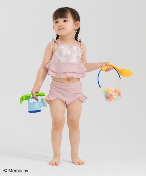 Miffy( ミッフィー)の「miffy / ミッフィー 水着、ラッシュガードセット(水着・キッズ・ピンク・90cm/100cm/110cm)」の17枚目の写真