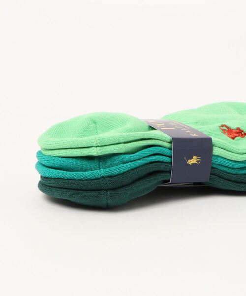 POLO RALPH LAUREN(ポロ ラルフ ローレン)の「【3足セット】POLO RALPH LAUREN メンズ レディース 足底パイル アーチサポート ワンポイント カラー スニーカーソックス 93246602/92009602(ソックス/靴下・メンズ・グリーン系/レッド系/その他1/その他2/ブルー系/ホワイト/ブラック/グレー系/ブルー系2/パープル系/ピンク系/イエロー系・25~27cm/23~25cm/27~29cm)」の17枚目の写真