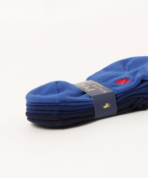 POLO RALPH LAUREN(ポロ ラルフ ローレン)の「【3足セット】POLO RALPH LAUREN メンズ レディース 足底パイル アーチサポート ワンポイント カラー スニーカーソックス 93246602/92009602(ソックス/靴下・メンズ・グリーン系/レッド系/その他1/その他2/ブルー系/ホワイト/ブラック/グレー系/ブルー系2/パープル系/ピンク系/イエロー系・25~27cm/23~25cm/27~29cm)」の18枚目の写真