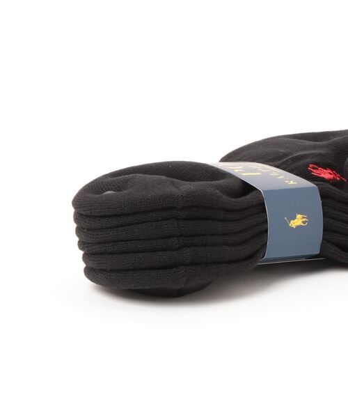 POLO RALPH LAUREN(ポロ ラルフ ローレン)の「【3足セット】POLO RALPH LAUREN メンズ レディース 足底パイル アーチサポート ワンポイント カラー スニーカーソックス 93246602/92009602(ソックス/靴下・メンズ・グリーン系/レッド系/その他1/その他2/ブルー系/ホワイト/ブラック/グレー系/ブルー系2/パープル系/ピンク系/イエロー系・25~27cm/23~25cm/27~29cm)」の20枚目の写真