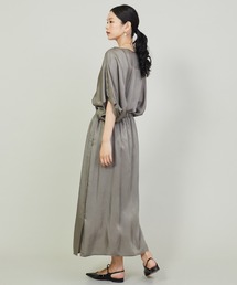 プルミエアロンディスモン【未使用・タグ付き】ドロストスカート　38 チャコール プルミエアロンディスモン【未使用・タグ付き】ドロストスカート