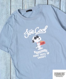 スヌーピー プリント Tシャツ 半袖