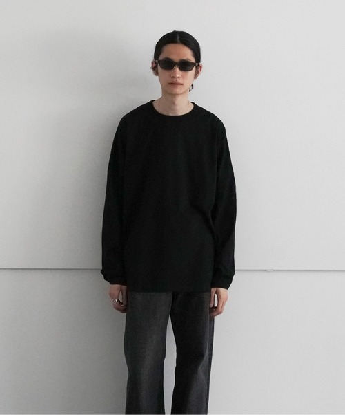 O(オー)の「O- FLAT L/S(Tシャツ/カットソー・メンズ・ブラック/ホワイト・L/M)」の2枚目の写真