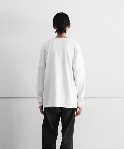 O(オー)の「O- FLAT L/S(Tシャツ/カットソー・メンズ・ブラック/ホワイト・L/M)」の4枚目の写真