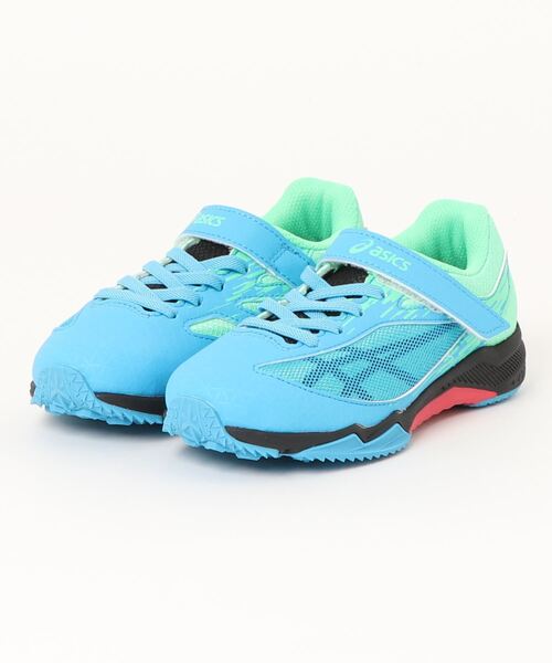 ASICS(アシックス)の「《LAZERBEAM》SI-MG 1154A160(スニーカー・キッズ・ホワイト/ブラック×ゴールド/ブルー/ラベンダー/レッド/ブラック系その他/ライトグリーン/サックスブルー/ライトブルー/ゴールド・21.0cm/24.0cm/20.0cm/23.5cm/22.5cm/21.5cm/24.5cm/19.0cm/23.0cm/22.0cm/25.0cm)」の6枚目の写真