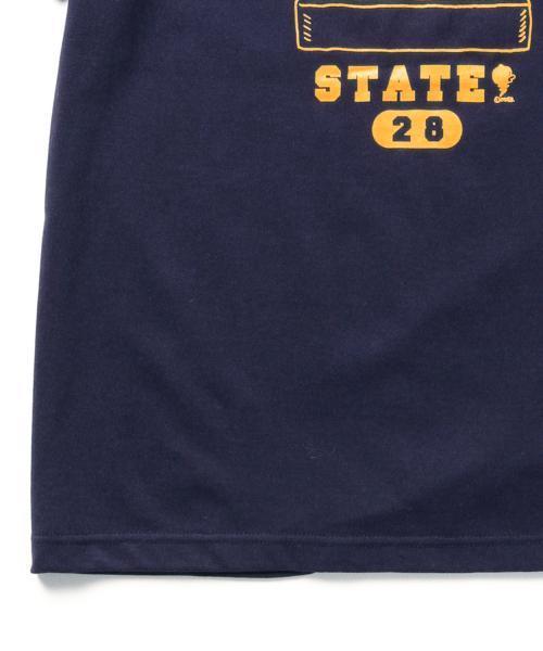 TOKYO CULTUART by BEAMS（トウキョウカルチャートバイビームス）の「かせきさいだぁ / SOBA STATE T-shirt（Tシャツ/カットソー・メンズ・グレー/ネイビー・MEDIUM/X-LARGE/X-SMALL/LARGE/SMALL）」の11枚目の写真