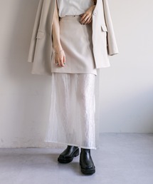 mystic | シアーレイヤードスカート(スカート)