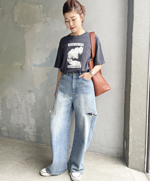 Spick & Span(スピックアンドスパン)の「ロックTシャツ(Tシャツ/カットソー・レディース・その他1/その他2・FREE)」の3枚目の写真