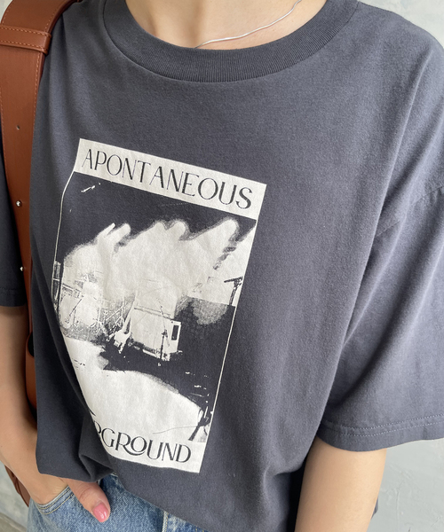 Spick & Span(スピックアンドスパン)の「ロックTシャツ(Tシャツ/カットソー・レディース・その他1/その他2・FREE)」の9枚目の写真