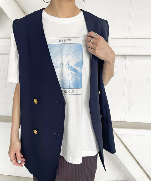 Spick & Span(スピックアンドスパン)の「ロックTシャツ(Tシャツ/カットソー・レディース・その他1/その他2・FREE)」の10枚目の写真