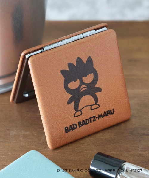 LEPSIM（レプシィム）の「【サンリオキャラクターズ】スクエアミラー　907722（手鏡/メイクミラー・レディース・グレー/グリーン/オレンジ/アイボリー/ライトパープル/ブルー・ONE SIZE）」の6枚目の写真