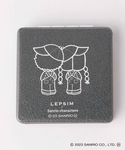 LEPSIM（レプシィム）の「【サンリオキャラクターズ】スクエアミラー　907722（手鏡/メイクミラー・レディース・グレー/グリーン/オレンジ/アイボリー/ライトパープル/ブルー・ONE SIZE）」の10枚目の写真