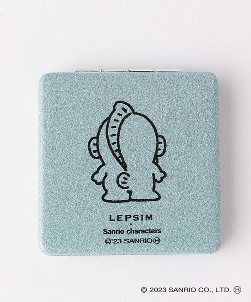 LEPSIM（レプシィム）の「【サンリオキャラクターズ】スクエアミラー　907722（手鏡/メイクミラー・レディース・グレー/グリーン/オレンジ/アイボリー/ライトパープル/ブルー・ONE SIZE）」の14枚目の写真