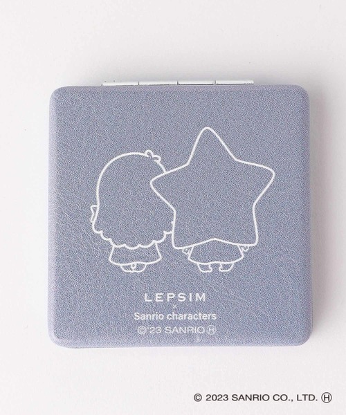 LEPSIM（レプシィム）の「【サンリオキャラクターズ】スクエアミラー　907722（手鏡/メイクミラー・レディース・グレー/グリーン/オレンジ/アイボリー/ライトパープル/ブルー・ONE SIZE）」の18枚目の写真